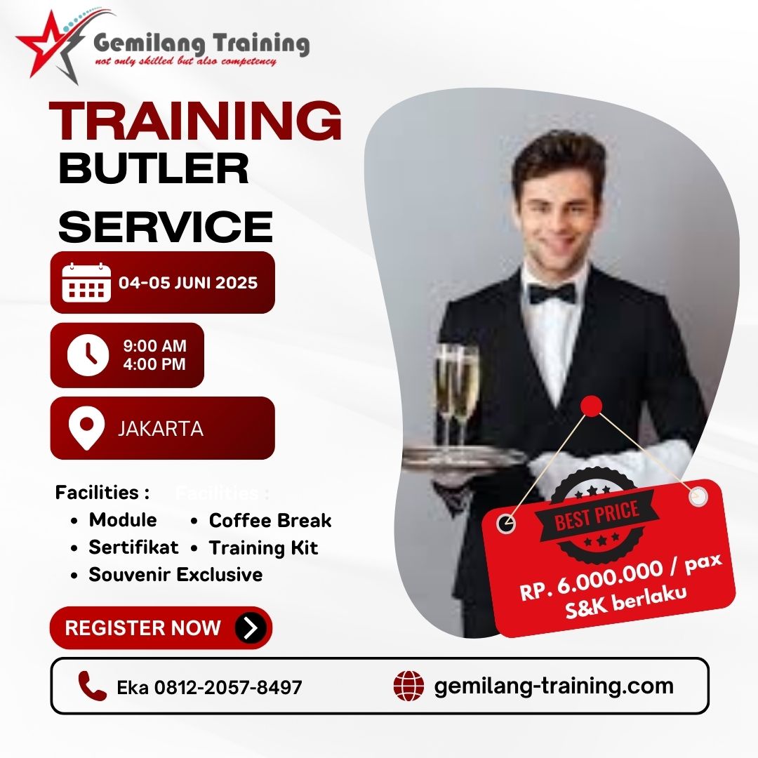 Butler Service | Pelatihan SDM | Kelasinstruktur