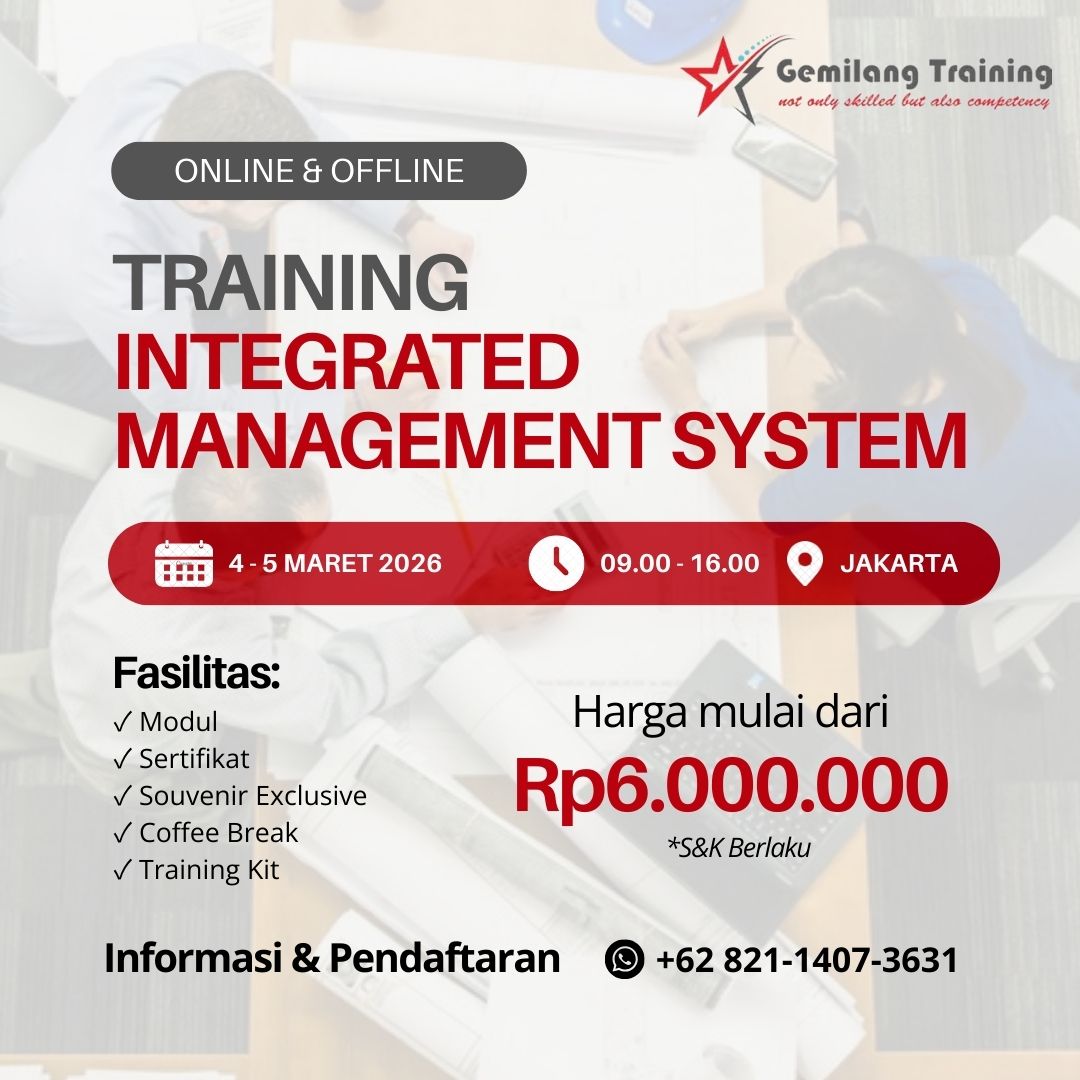Training Integrated Management System | Pelatihan SDM | Kelasinstruktur