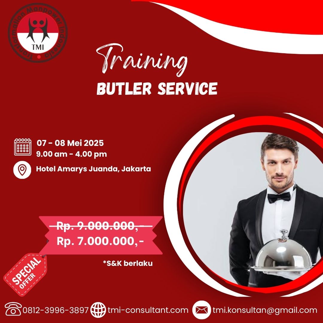 Butler Service | Pelatihan SDM | Kelasinstruktur