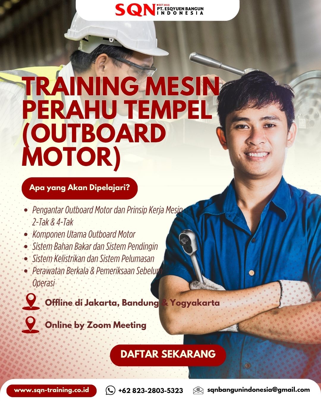 training-mesin-perahu-tempel-outboard-motor