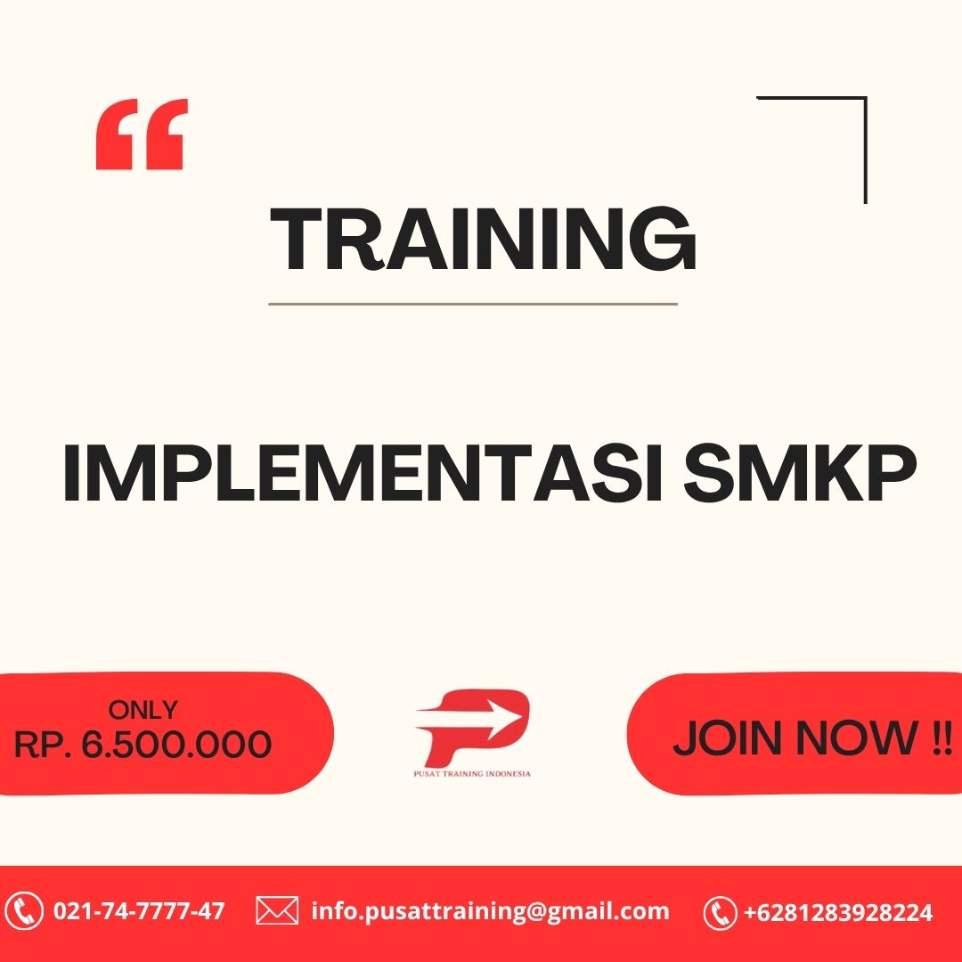 Program Smkp Training Implementasi Smkp | Pelatihan SDM | Kelasinstruktur